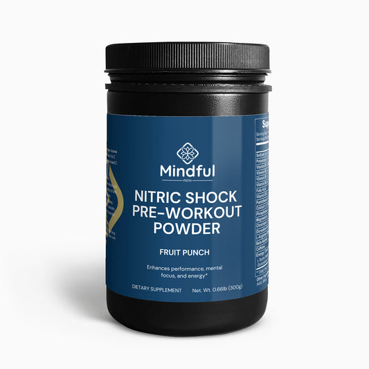 Nitric Shock Pre-Workout Powder (Fruit Punch)