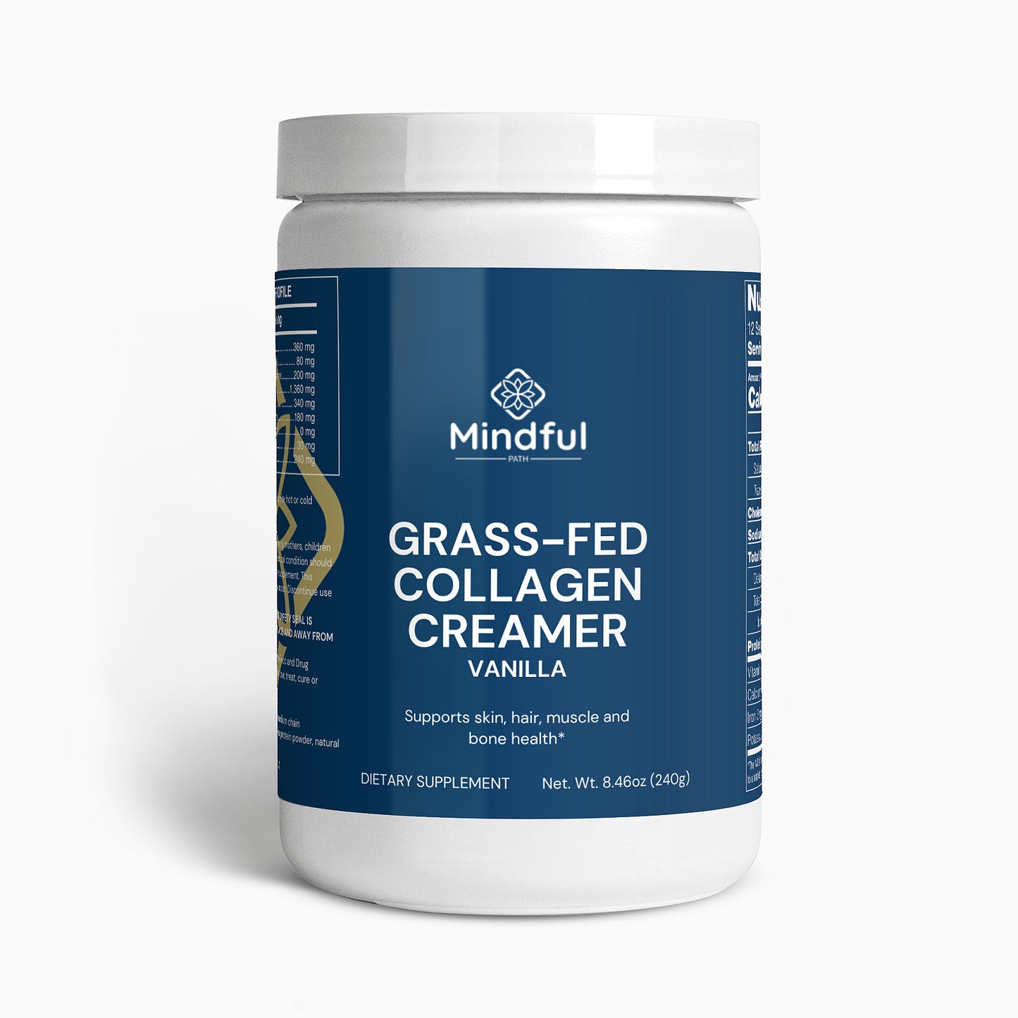 Grass-Fed Collagen Creamer (Vanilla)