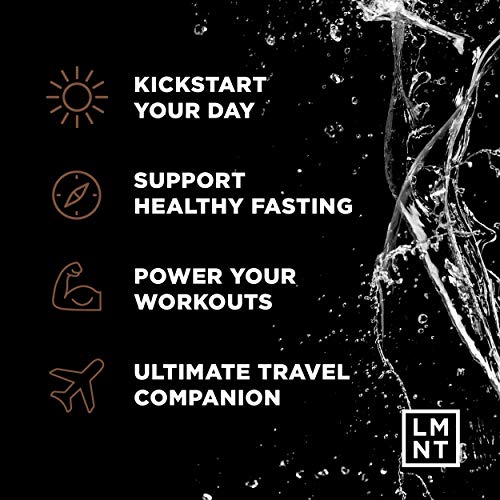 LMNT Hot Chocolate and Coffee Mixer - Chocolate Salt Electrolytes | Hydration Powder Packets | No Sugar or Artificial Ingredients | Keto & Paleo Friendly | 30 Sticks