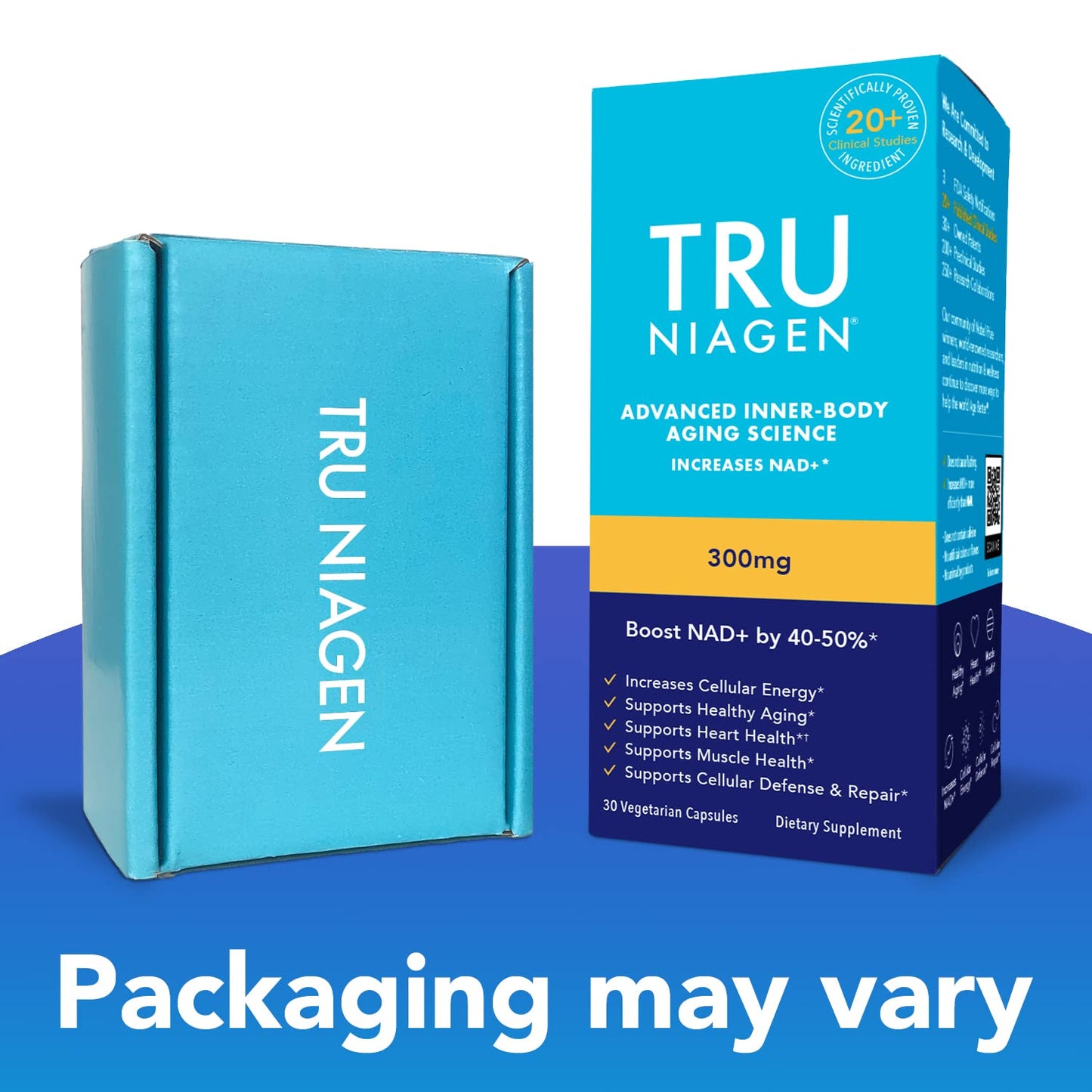 TRU NIAGEN - Patented Nicotinamide Riboside NAD+ Supplement