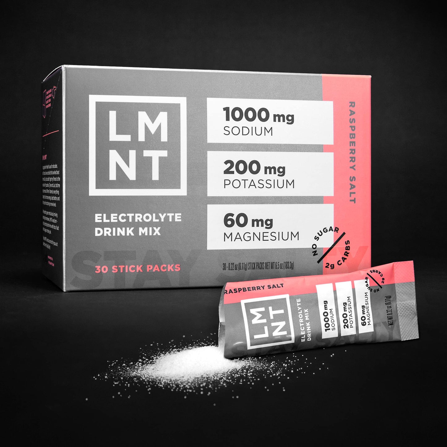 LMNT Zero-Sugar Electrolytes - Orange Salt - Hydration Powder Packets | No Dodgy Ingredients | Keto & Paleo Friendly | 30 Sticks