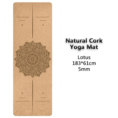 Natural Cork 5mm yoga mat