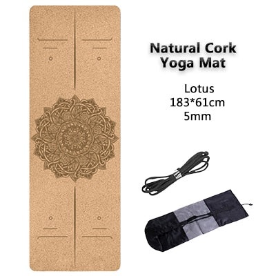 Natural Cork 5mm yoga mat