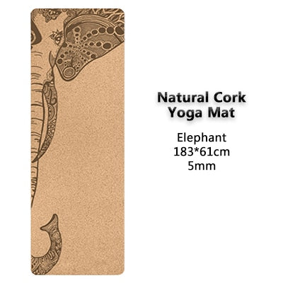 Natural Cork 5mm yoga mat