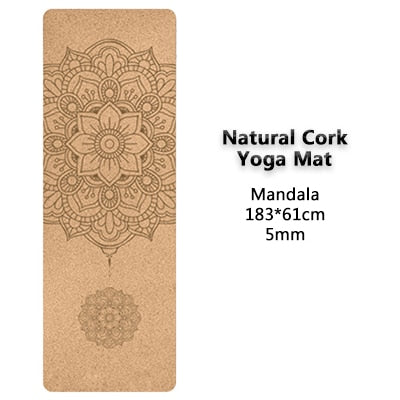 Natural Cork 5mm yoga mat