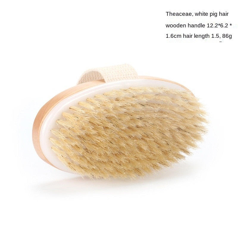 Body Brush Natural Boar Bristle Organic