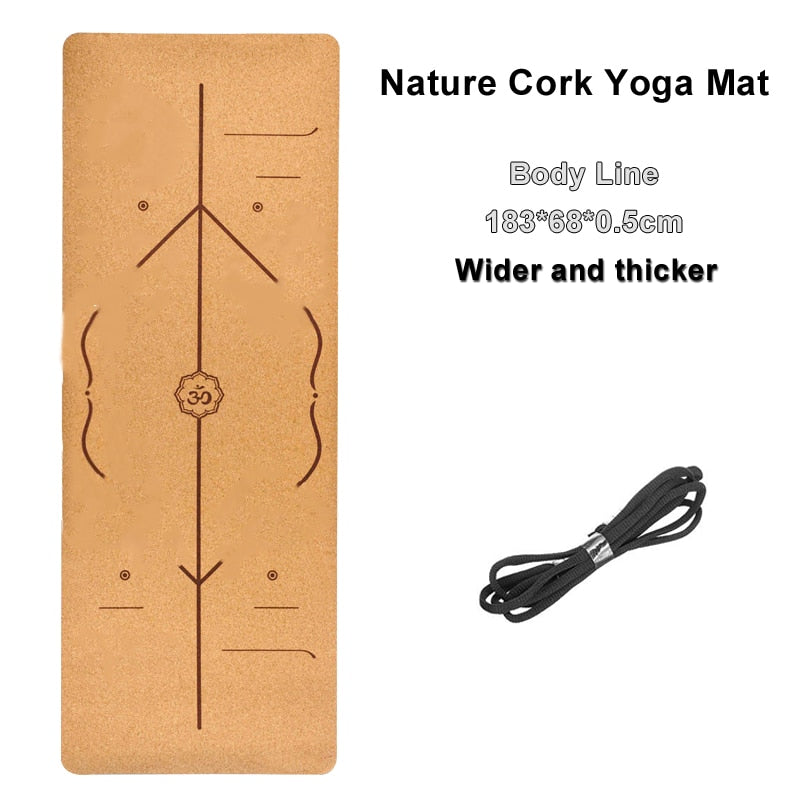 Natural Cork 5mm yoga mat