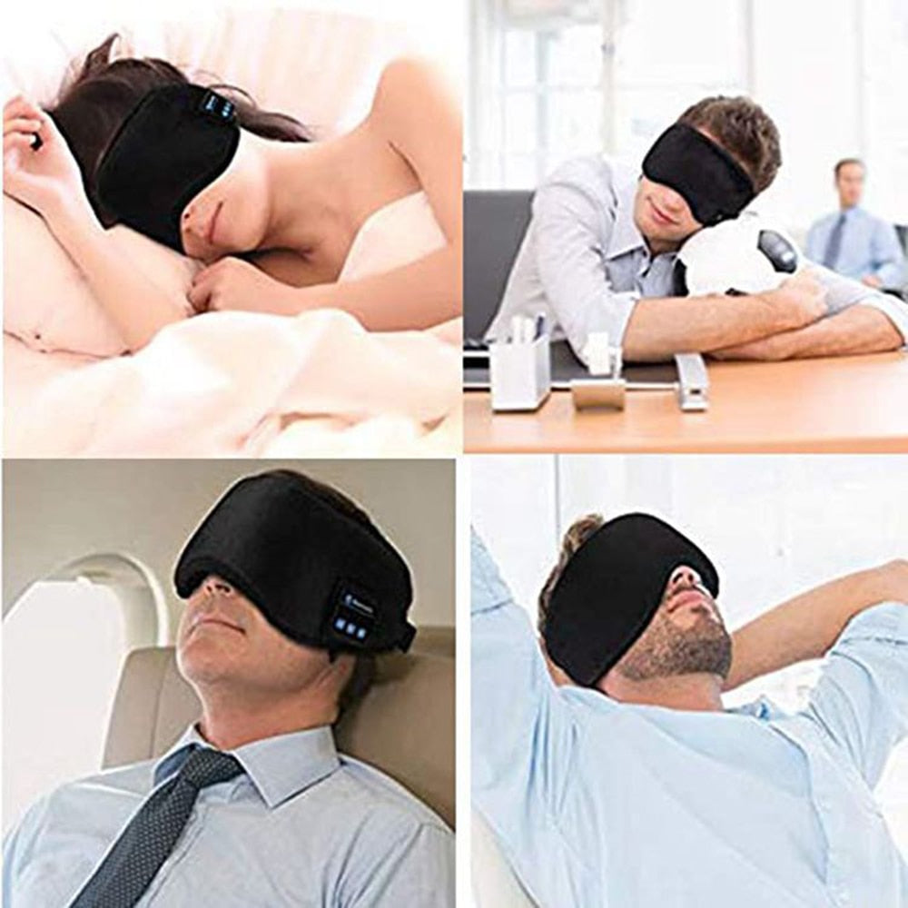 Sleeping Headphones Bluetooth Eye Mask