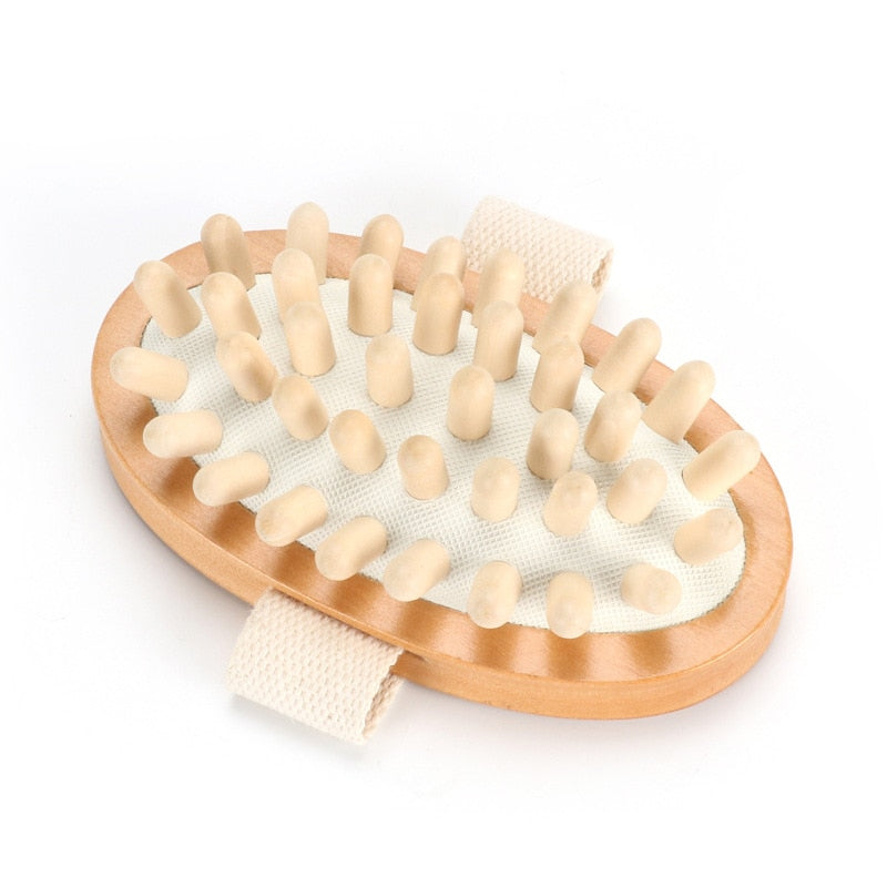 Body Brush Natural Boar Bristle Organic