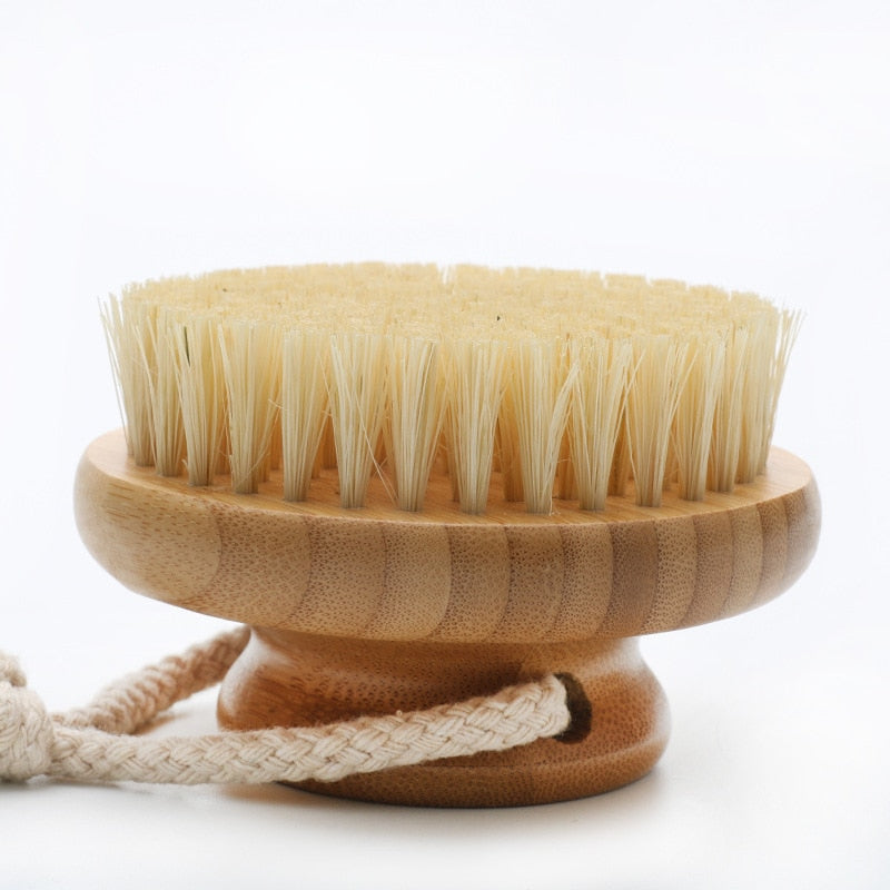 Body Brush Natural Boar Bristle Organic