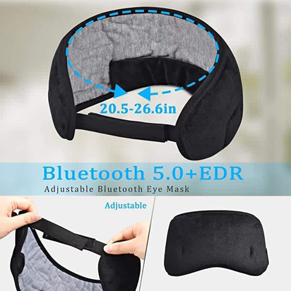 Sleeping Headphones Bluetooth Eye Mask