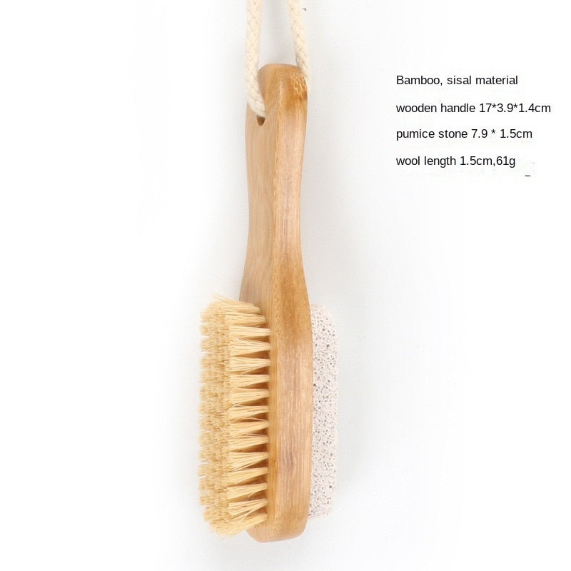 Body Brush Natural Boar Bristle Organic