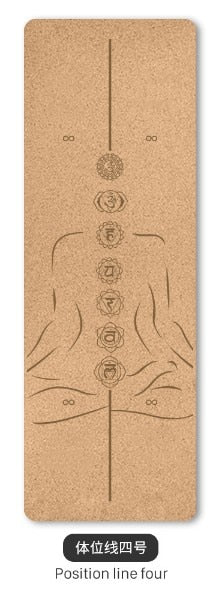 Natural Cork 5mm yoga mat