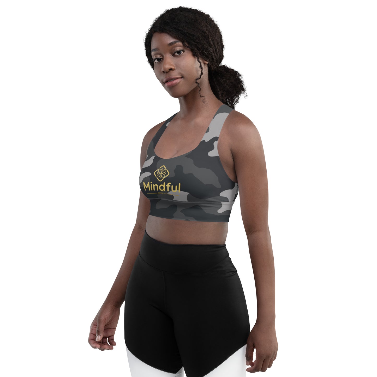 Mindful Path Longline sports bra