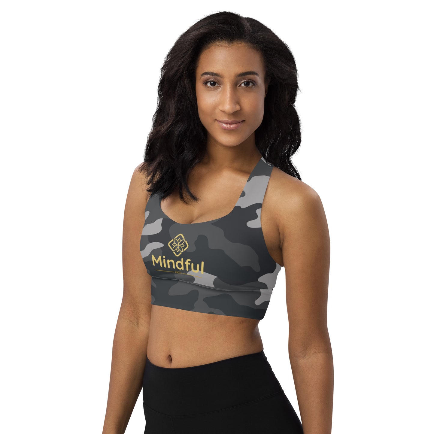 Mindful Path Longline sports bra