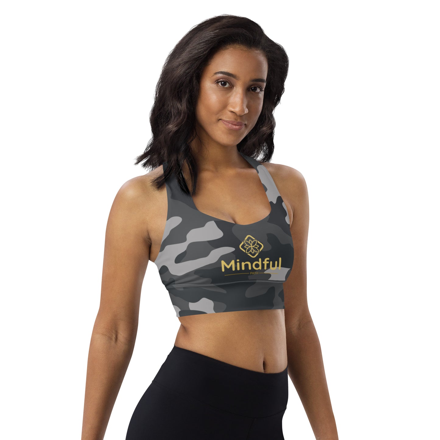 Mindful Path Longline sports bra