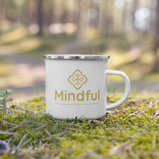 Mindful Path Enamel Mug