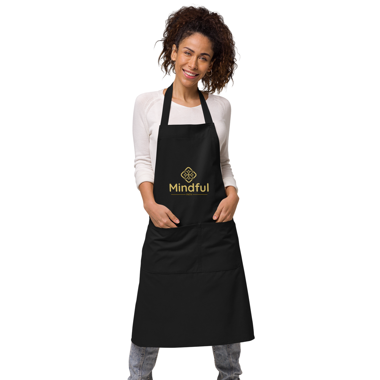 Mindful Path Organic cotton apron