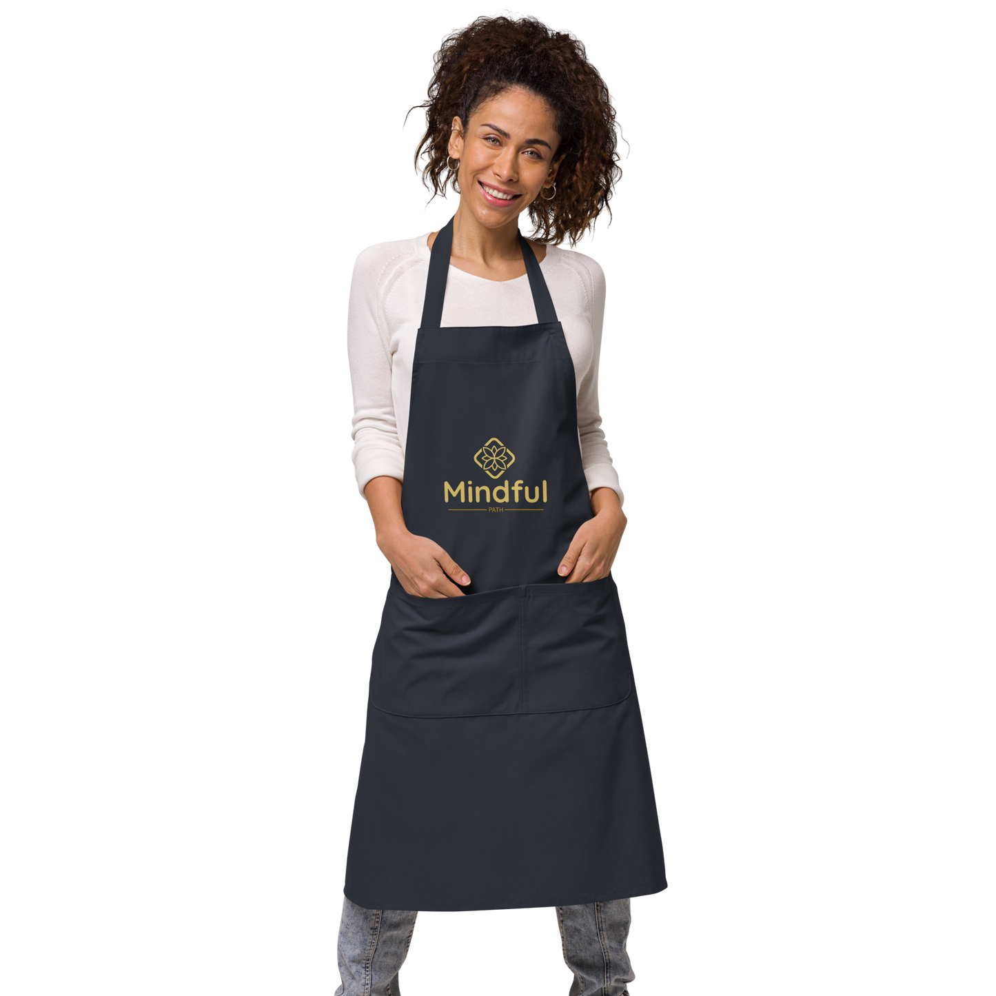 Mindful Path Organic cotton apron